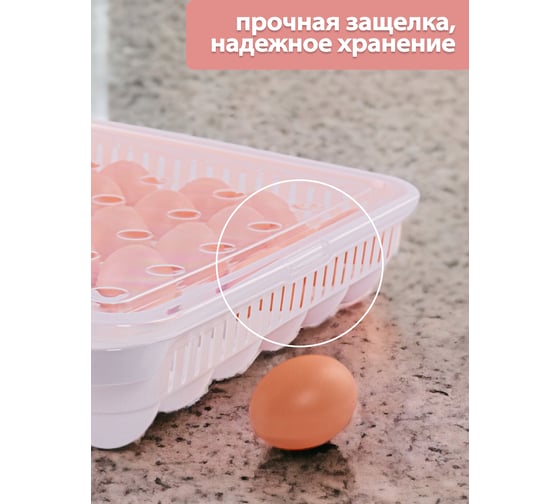 Контейнер для хранения яиц HOBBY LIFE 30 секций HL021053