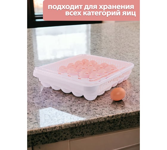 Контейнер для хранения яиц HOBBY LIFE 30 секций HL021053