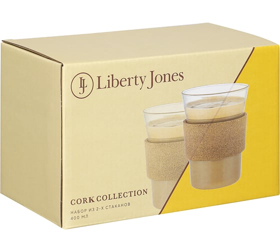 Набор из 2-х стаканов Liberty Jones Corc Collection 450 мл LJ0000273
