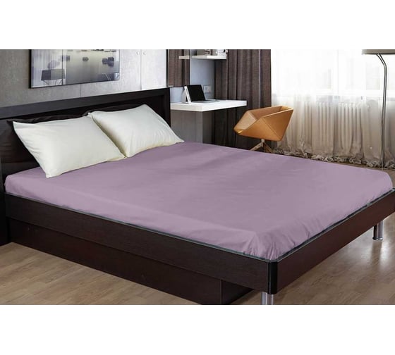 Простыня на резинке Primavelle 180x200 фиолетовый 114911407-14