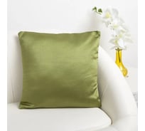 Декоративная подушка Этель 40x40 см, Дамаск CYPRESS SOLID, 100% п/э 2846294