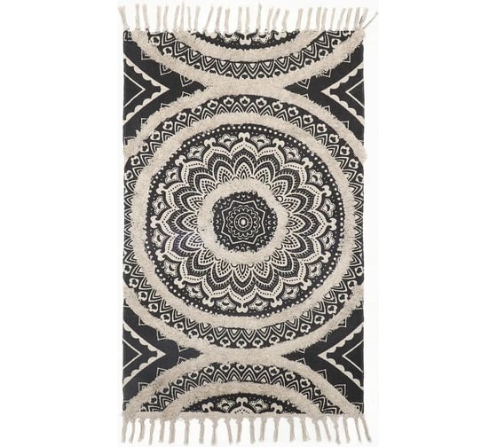 Ковер Этель Mandala 60x90 ± 3 см, 1000 г/м2, 100% хлопок 10105369 1