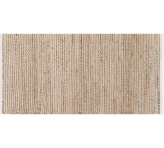 Ковер Этель Natural 70x140 см, 40% хлопок/60% джут, 2000 г/м2 10208248 1