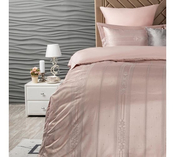 Постельное белье Arya Home Arya бамбук Tencel, 2-спальное, 200x220 Demi 8680943081711