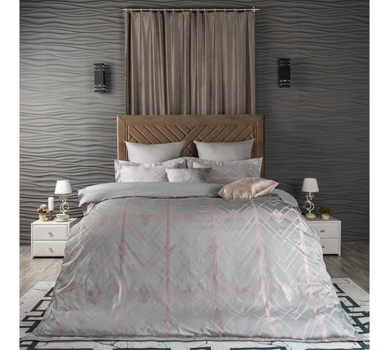 Постельное белье Arya Home Arya Royalty, 2-спальное, 200x220 Harlow 8680943081926
