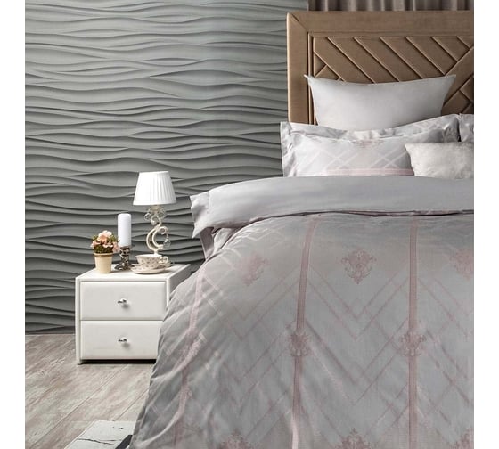Постельное белье Arya Home Arya Royalty, 2-спальное, 200x220 Harlow 8680943081926
