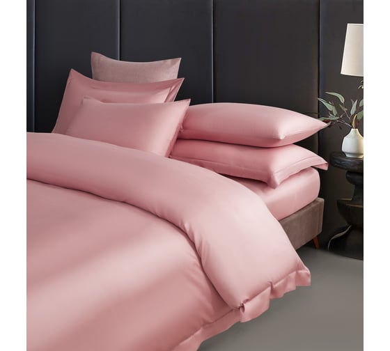 Постельное белье Arya Home Arya бамбук Tencel Arty 200x220 см, Сухая Роза 8680943228277