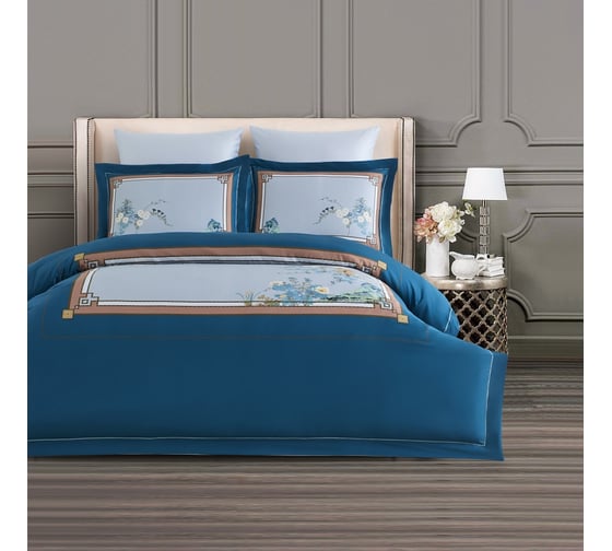 Постельное белье Arya Home Arya Diamond сатин, 2-спальное, 200x220 Siena 8680943210029