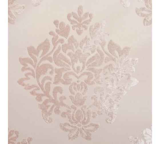 Тюлевая штора Этель сетка с бархатом, 240x265 см, Ренессанс, Белое золото, 100% п/э 2902357