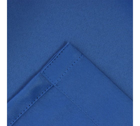 Портьерная штора Этель 145x265 см, синий, блэкаут, 240 г/м2 10339917