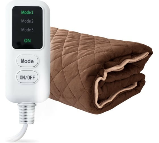 Плюшевое электроодеяло EcoSapiens Teddy 150х180 см S282