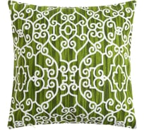 Декоративная наволочка Этель 40x40 см, Pattern green, 100% хлопок 5084361