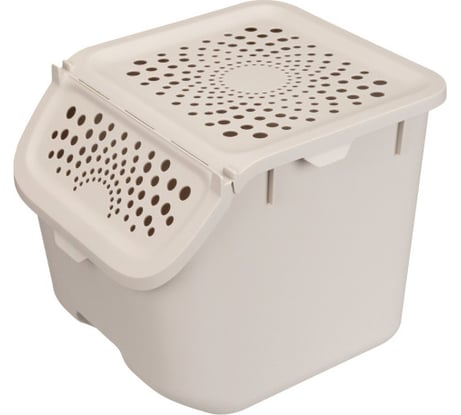 Контейнер для овощей Phibo 11,3 л, 275x240x240 мм, Светло-бежевый 434292934