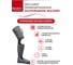 Массажер лимфодренажный BRADEX беспроводной, высокий KZ 1430 24