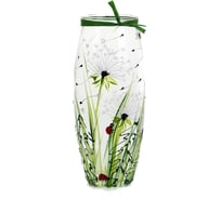 Ваза с ручной росписью Волшебная страна Одуванчик, 23.5 см 007027