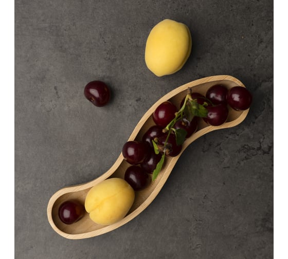 Блюдо сервировочное TAVOLONE Sasebo, бамбук, 21,5х2,7 см 806832012020