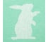Набор полотенец Этель Hares & leaves 40x60 см 2 шт, цвет зеленый, 100% хлопок 9085209 6