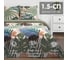 Комплект постельного белья Этель полутораспальный Colored tropics (вид 2) 143х215 см, 150х214 см, 70х70 см 2 шт, поплин 125 5418223 6