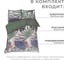 Комплект постельного белья Этель полутораспальный Colored tropics (вид 2) 143х215 см, 150х214 см, 70х70 см 2 шт, поплин 125 5418223 7