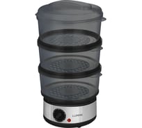 Пароварка LUMME LU-FS1408A черный агат 40606