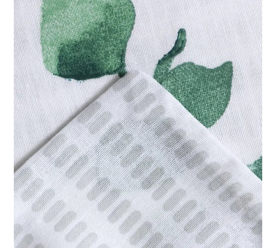 Комплект постельного белья Этель дуэт Eucalyptus 143х215 см-2 шт, 220х240 см, 70х70 см-2 шт, поплин 125 г/кв.м 4746231