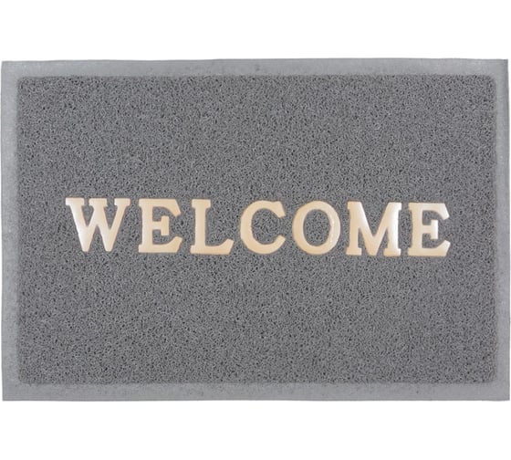 Коврик SUNSTEP Spongy Welcome 50х80 см, серый 38-441