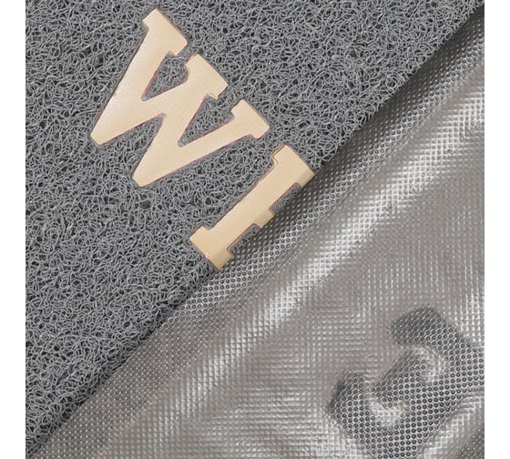 Коврик SUNSTEP Spongy Welcome 50х80 см, серый 38-441