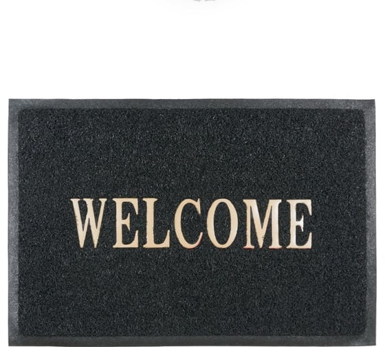 Коврик SUNSTEP Spongy Welcome 50х80 см, черный 38-443 1