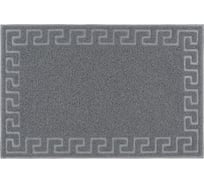 Коврик SUNSTEP Spongy Меандр 40х60 см, серый 38-301