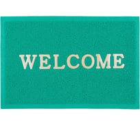 Коврик SUNSTEP Spongy Welcome 40х60 см, зеленый 38-435