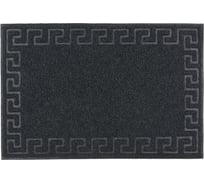 Коврик SUNSTEP Spongy Меандр 50х80 см, черный 38-313