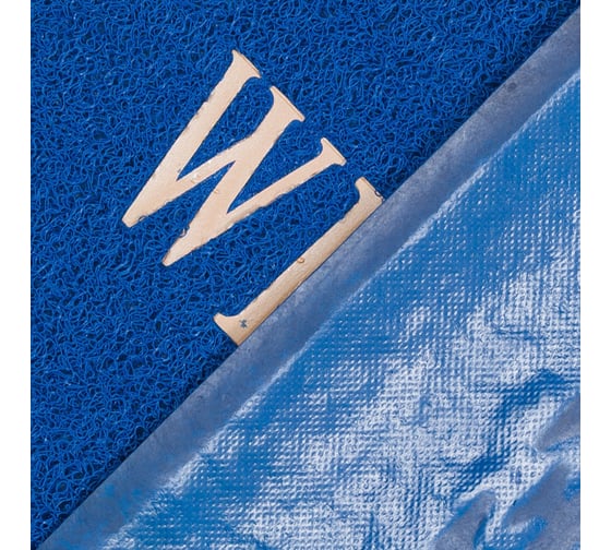 Коврик SUNSTEP Spongy Welcome 40х60 см, синий 38-436