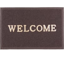 Коврик SUNSTEP Spongy Welcome 50х80 см, коричневый 38-442