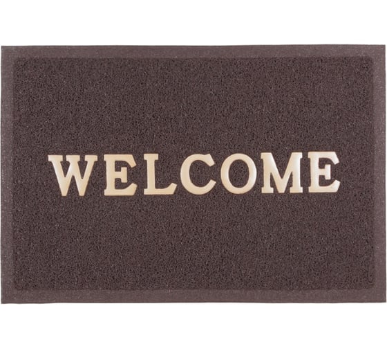 Коврик SUNSTEP Spongy Welcome 50х80 см, коричневый 38-442 1