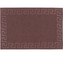 Коврик SUNSTEP Spongy Меандр 50х80 см, коричневый 38-312