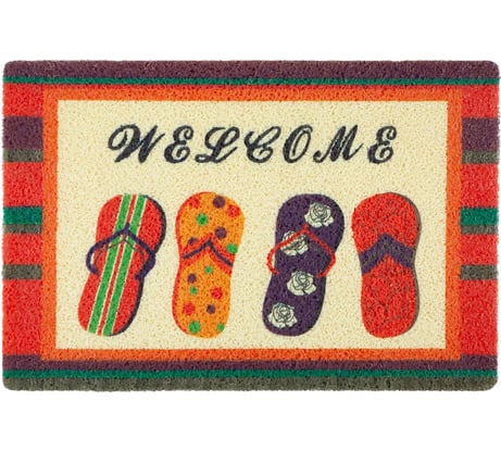 Коврик SUNSTEP Spongy Тапочки 40х60 см 38-472