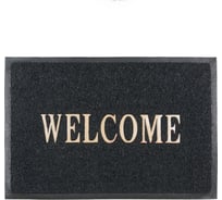 Коврик SUNSTEP Spongy Welcome 60х90 см, черный 38-453