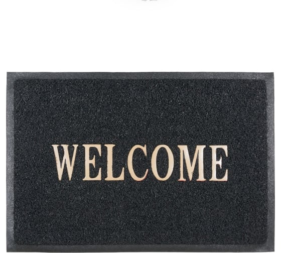 Коврик SUNSTEP Spongy Welcome 60х90 см, черный 38-453