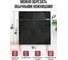 Резиновый антивибрационный коврик VORTEX 62x65x0,7 см, черный 24258 3