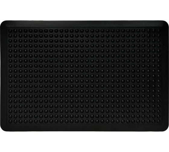 Резиновый антиусталость коврик VORTEX 60x90 см, черный 24248 1