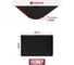 Резиновый антиусталость коврик VORTEX 60x90 см, черный 24248 9