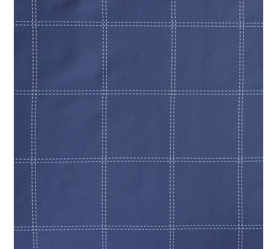Комплект постельного белья Этель дуэт, Cage: dark blue, 143*215-2 шт, 215*240, 50*70+3-2 шт, мако-сатин, 114 г/м2 10060111