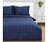 Комплект постельного белья Этель дуэт, Cage: dark blue, 143*215-2 шт, 215*240, 50*70+3-2 шт, мако-сатин, 114 г/м2 10060111 1