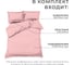 Комплект постельного белья Этель дуэт, Pink rose 143*215-2 шт, 215*240, 50*70+3-2 шт, мако-сатин, 114 г/м2 9144549 6