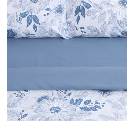 Комплект постельного белья Этель дуэт, Plain 150*215 см-2 шт, 225*240 см, 50*70±3 см-2 шт, новосатин 10326484