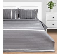 Комплект постельного белья Этель евро, Тренд 200*220 см, 220*240 см, 50*70-2 шт, 100% жатый хлопок, 140 гр/м2 7752798