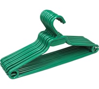Набор плечиков для легкой одежды BlagPlast цвет зеленый, 10 шт Bl-19886-1