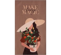 Полотенце Этель MAKE MAGIC 40x73 см, 100% хлопок, саржа 190 гр/м2 5423051