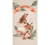 Полотенце Этель Happy Easter 40x73 см, 100% хлопок, саржа 190 г/м2 10226785