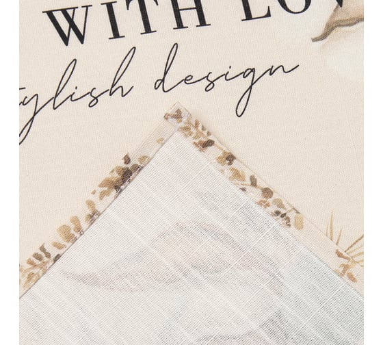 Полотенце Этель Cotton 40x73 см, 100% хлопок, саржа 190 гр/м2 10226805